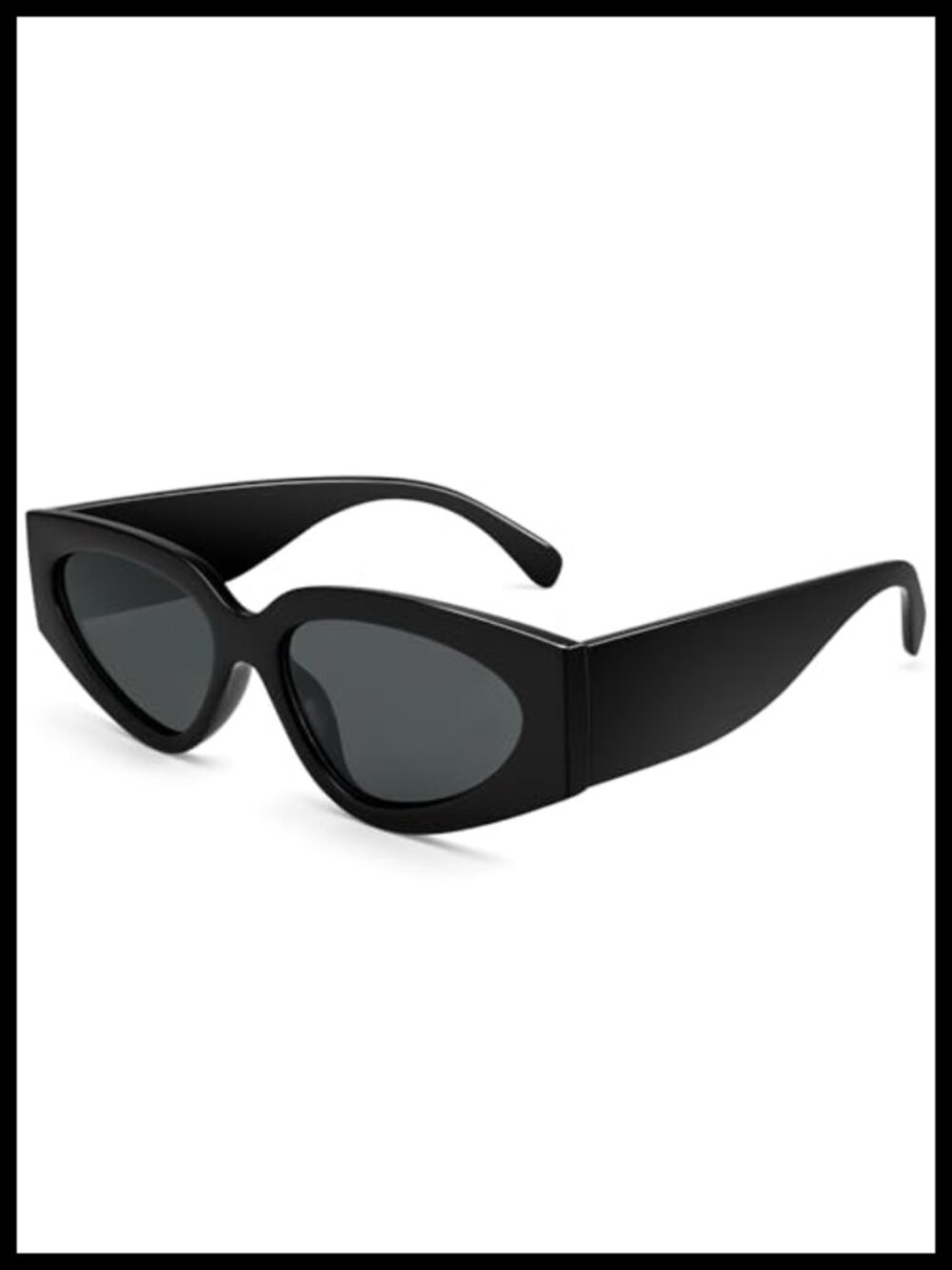 Oversized Cat Eye Sunglasses for Women 90s Retro UV Protection Lightweight